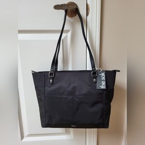 The SAK Esperanto Black Nylon Tote Bag! NWT!